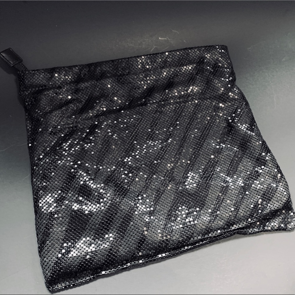 Express Zebra 🦓 Print Metal Mesh Evening purse